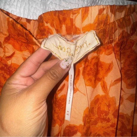 Jen’s Pirate Booty electro floral seadrift flare pants M/L NWT - Picture 7 of 7